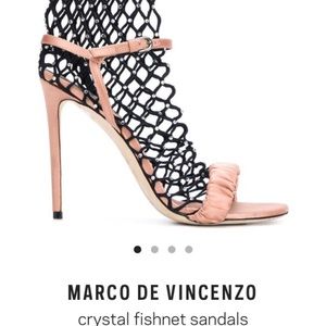 Marco de Vincenzo Crystal Sandals